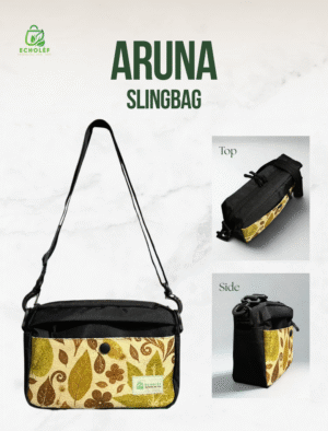 Aruna Slingbag (Black) - Echoléf